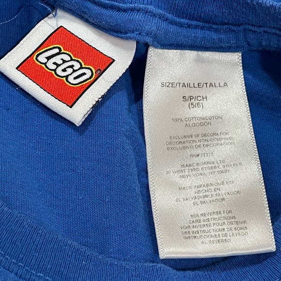 EUC Lego Batman Superman DC Universe Tee Shirt Sm 5/6 Bane Joker Robin Lex 2Face - Picture 4 of 5